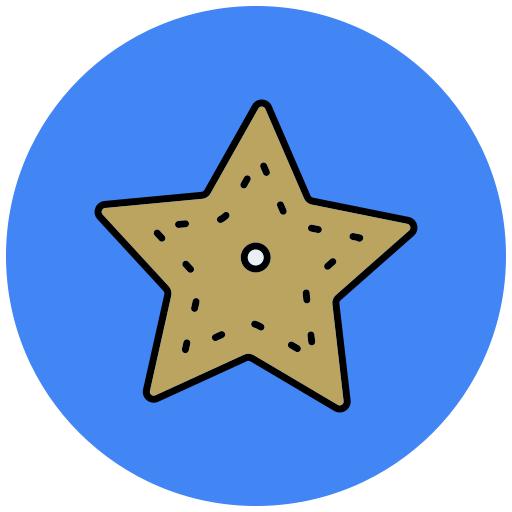 estrella de mar icono gratis