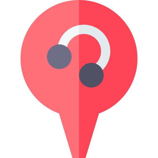 localización icono gratis