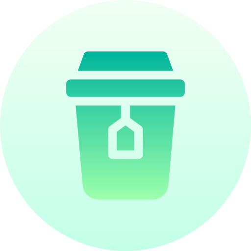 taza de té icono gratis