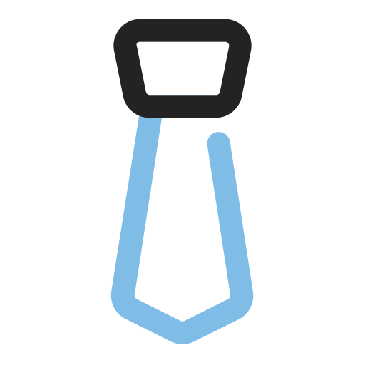 Tie Generic color outline icon