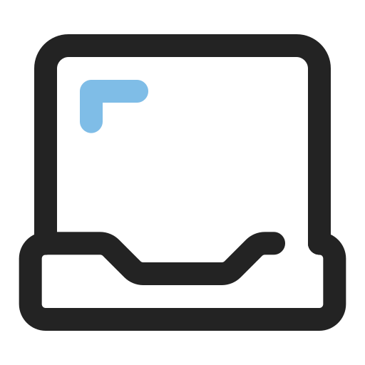 Laptop Generic color outline icon