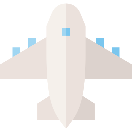 avión icono gratis