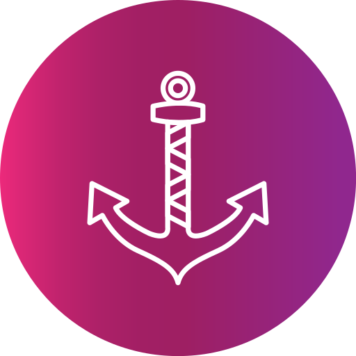 Anchor Generic gradient fill icon