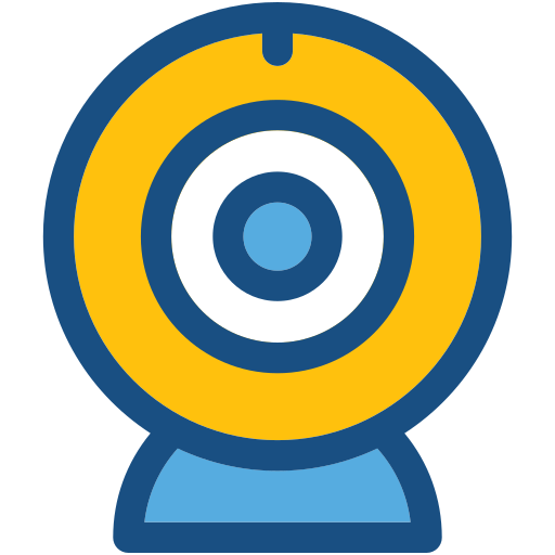 cámara web icono gratis