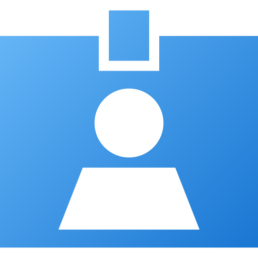 tarjeta de identificación icono gratis