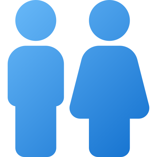 Male and female - Free people icons