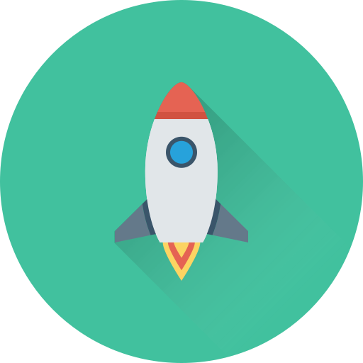 cohete icono gratis