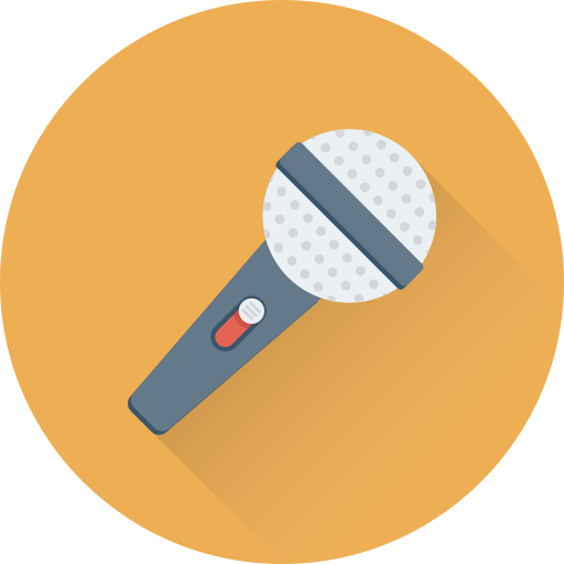 micrófono icono gratis