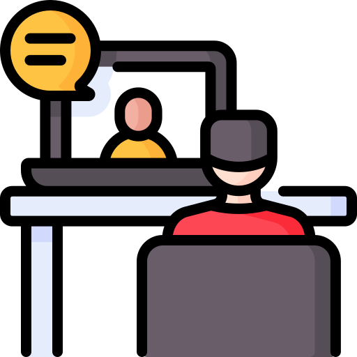 videollamada icono gratis