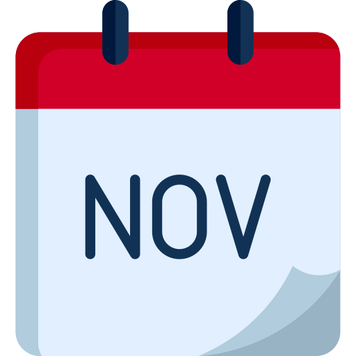 november icono gratis