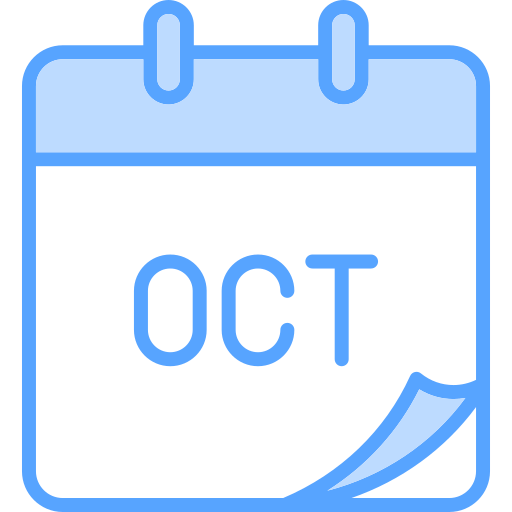 octubre icono gratis