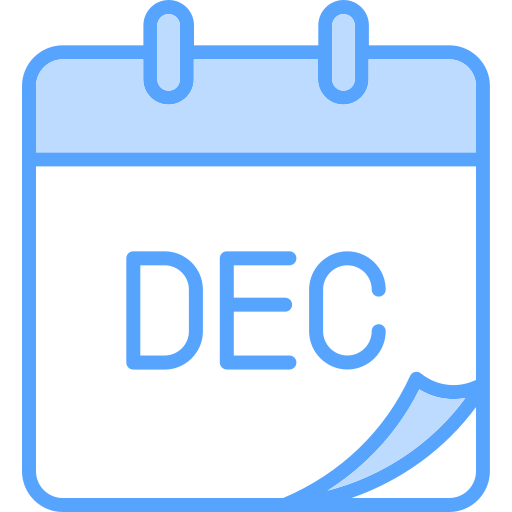 diciembre icono gratis