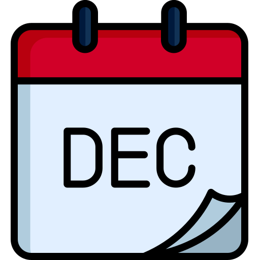 diciembre icono gratis