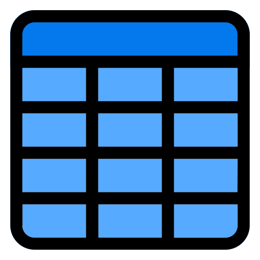 tabelle kostenlos Icon