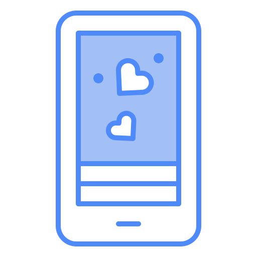 Dating app Generic color lineal-color icon