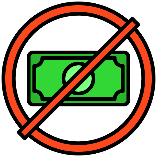 No money Generic color lineal-color icon