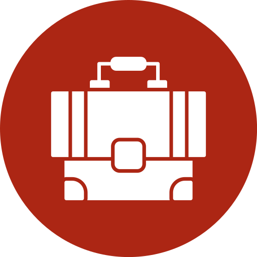 Briefcase Generic color fill icon