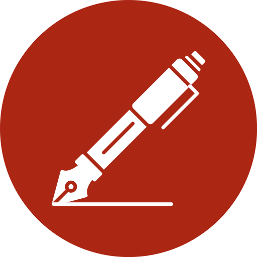 Fountain pen Generic color fill icon