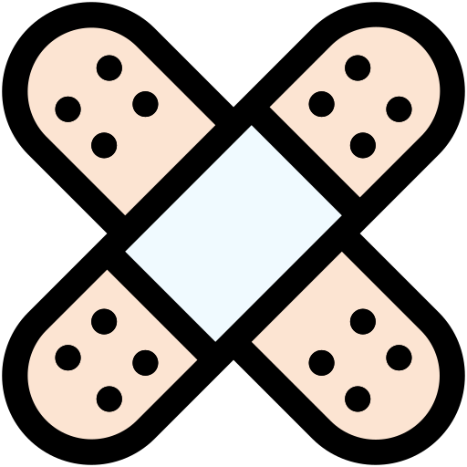 vendaje icono gratis