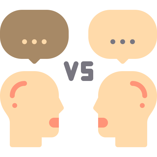 Debate free icon