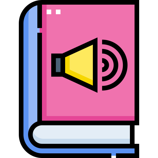 audio libro icono gratis