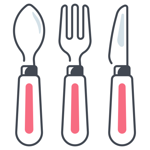 cuchillería icono gratis