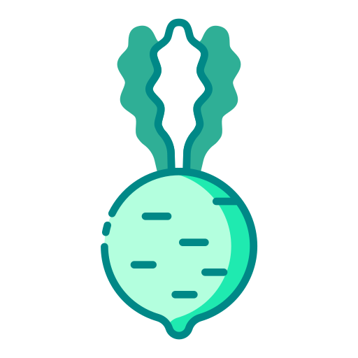 rábano icono gratis