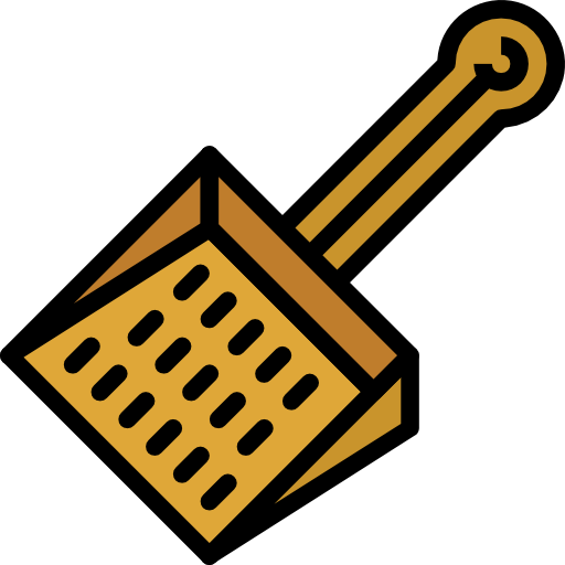 pelle à poussière Icône gratuit