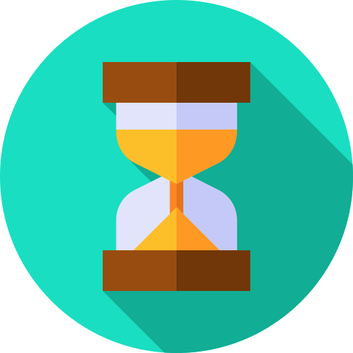 reloj de arena icono gratis