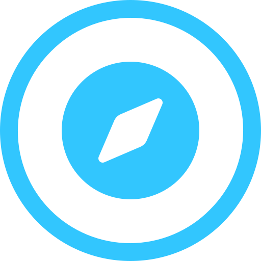 brújula icono gratis