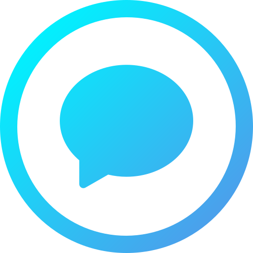 Chat Generic gradient fill icon