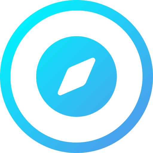 brújula icono gratis