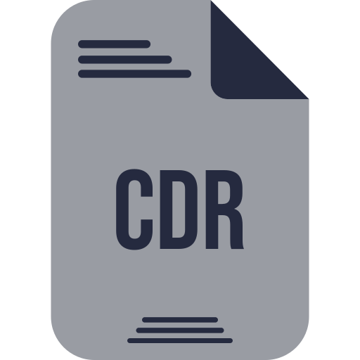 Cdr Generic Color Fill Icon