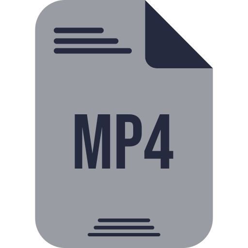 mp4 icono gratis