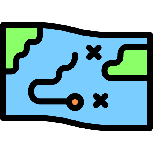 Game map - free icon