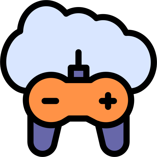 jeu en nuage Icône gratuit jeu en nuage Icône gratuit