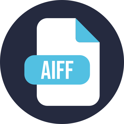 aiff icono gratis