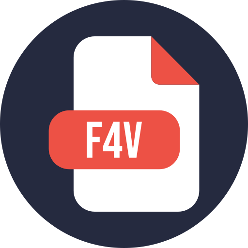 f4v icono gratis