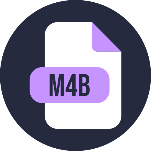 M4b free icon