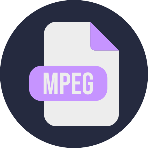 mpeg Icône gratuit mpeg Icône gratuit