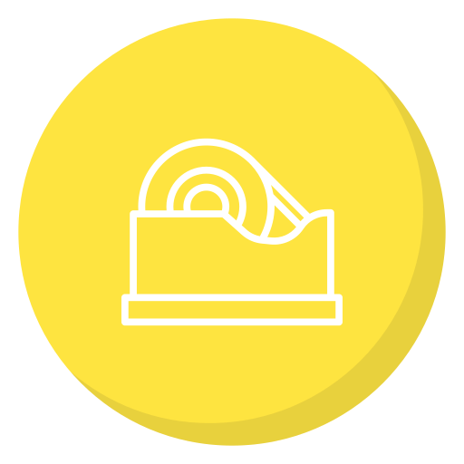 dispensador de cinta icono gratis