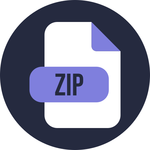 Zip - Free multimedia icons