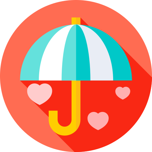 Зонтик бесплатно иконка