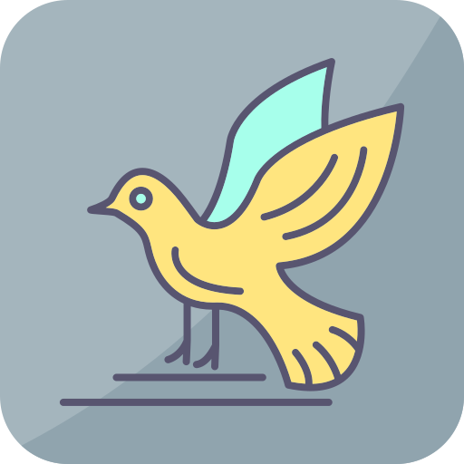 pájaro icono gratis