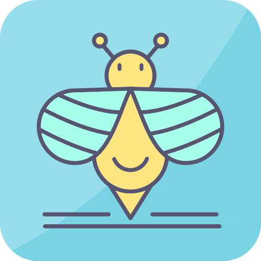 abeja icono gratis