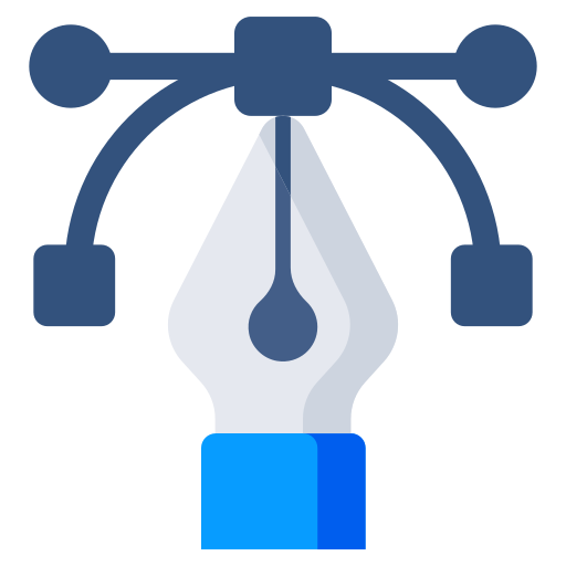 herramienta bezier icono gratis