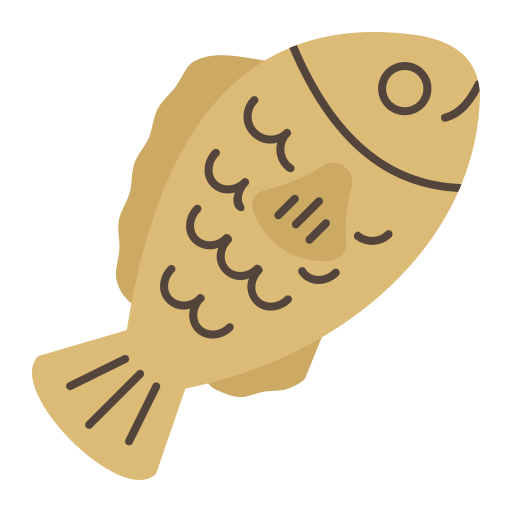 taiyaki icono gratis