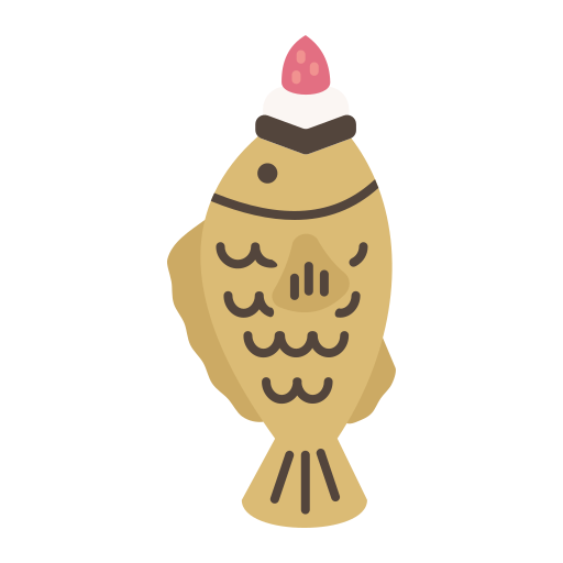 taiyaki icono gratis