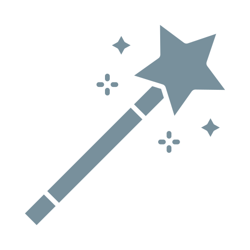 Magic wand free icon