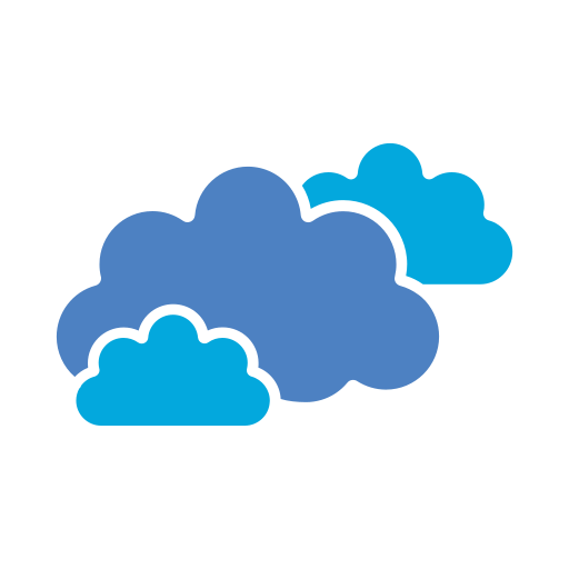 Clouds Generic color fill icon